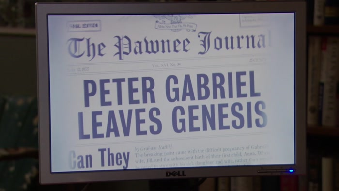 PETER GABRIEL LEAVES GENESIS. 
