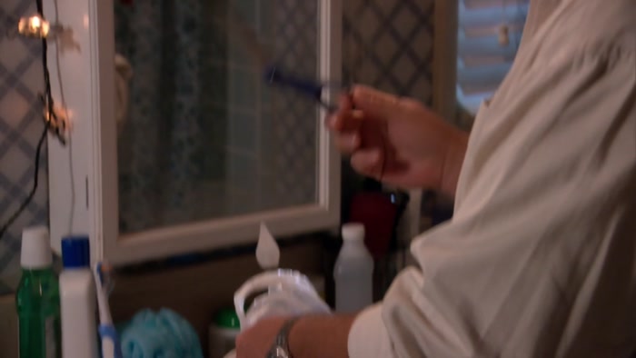 A SCISSOR HALF.  