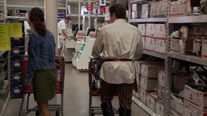 I DIDN'T GET THEM A WEDDING PRESENT. 