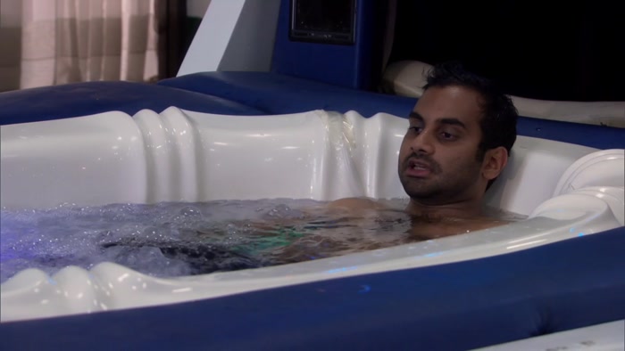 LESLIE, CAN YOU DO ME A FAVOR AND JUST LET ME SIT HERE? 