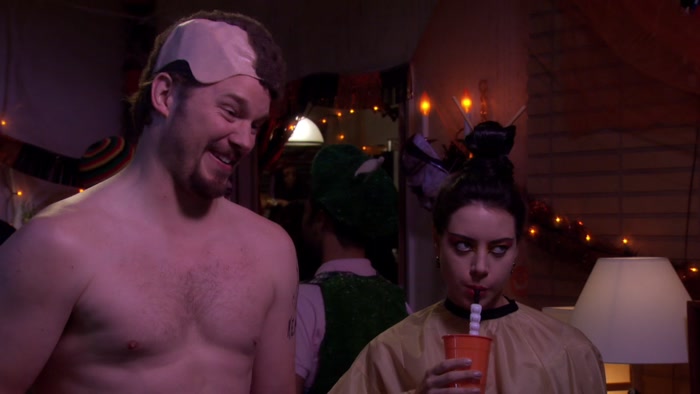 THAT'S A PRETTY GOOD COSTUME ACTUALLY. 