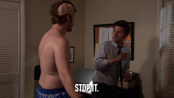 STOP IT.  