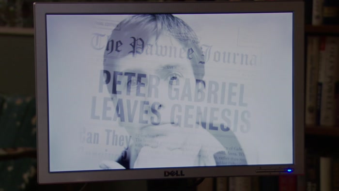 PETER GABRIEL LEAVES GENESIS. 