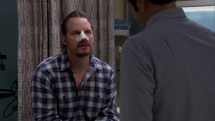 YEAH, YOU BROKE MY NOSE, SO... 