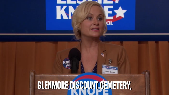 GLENMORE DISCOUNT CEMETERY,  
