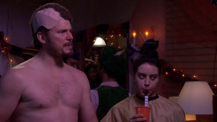 BUT, UH, I THINK THE BATMAN COSTUME'S WAY BETTER. 