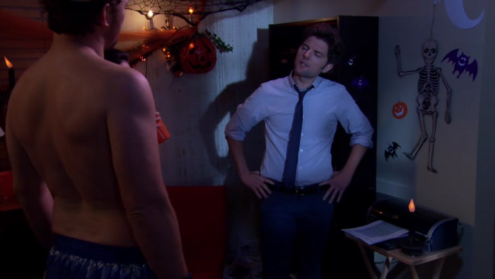 YEAH, I DON'T THINK I'M GONNA PUT ON A COSTUME 