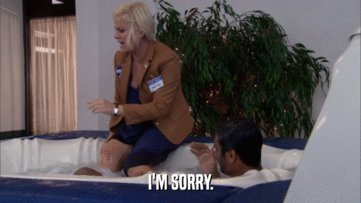 I'M SORRY.  