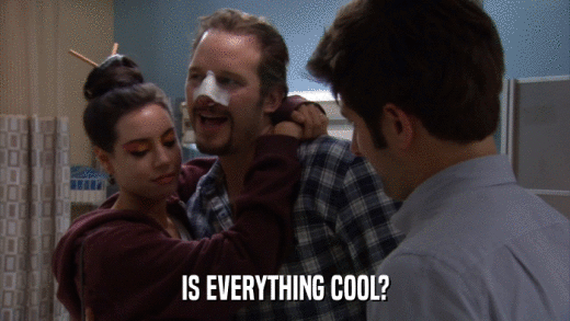 IS EVERYTHING COOL?  
