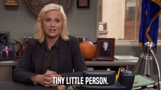 TINY LITTLE PERSON.  