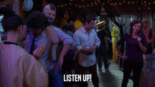 LISTEN UP!  
