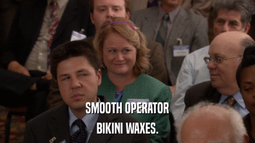 SMOOTH OPERATOR BIKINI WAXES. 