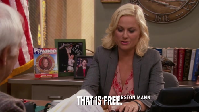 THAT IS FREE.  