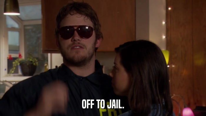 OFF TO JAIL.  