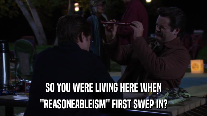 SO YOU WERE LIVING HERE WHEN 