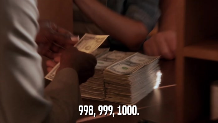 998, 999, 1000.  