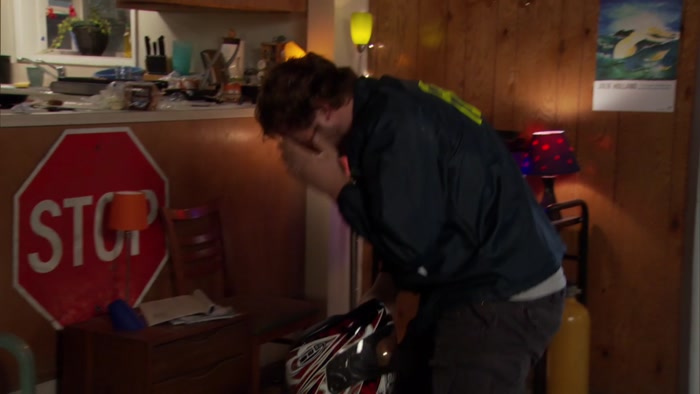 AHH! OH, MY FACE! 