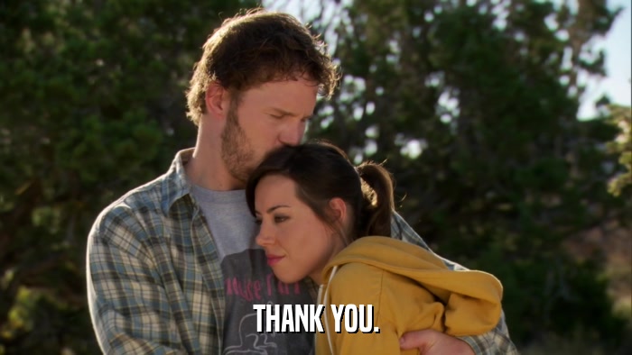 THANK YOU.  