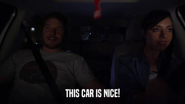 THIS CAR IS NICE!  
