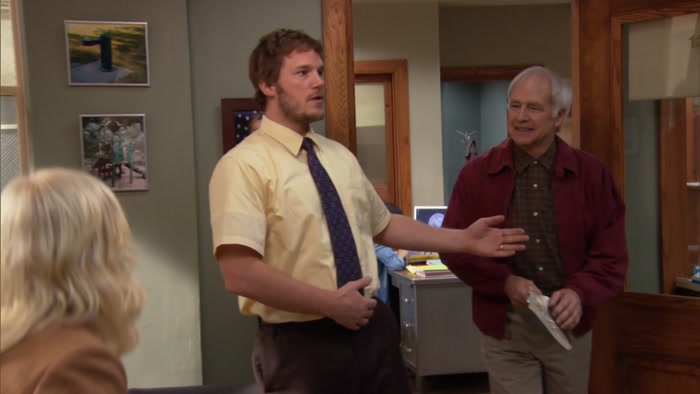 MISS LESLIE KNOPE, I PRESENT TO YOU HERB SCAIFER. 