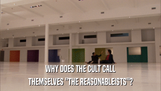 WHY DOES THE CULT CALL THEMSELVES 