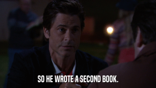 SO HE WROTE A SECOND BOOK.  
