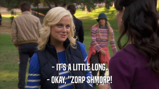 - IT'S A LITTLE LONG. - OKAY, 