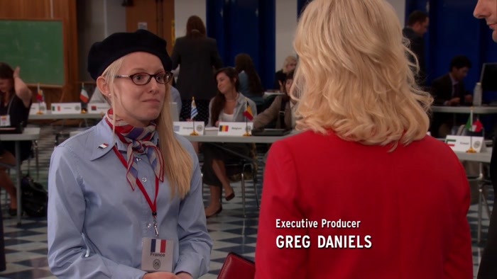 A TRUE PAWNEE MODEL U.N. LEGEND IN ACTION. 