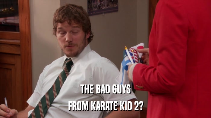 THE BAD GUYS FROM KARATE KID 2? 