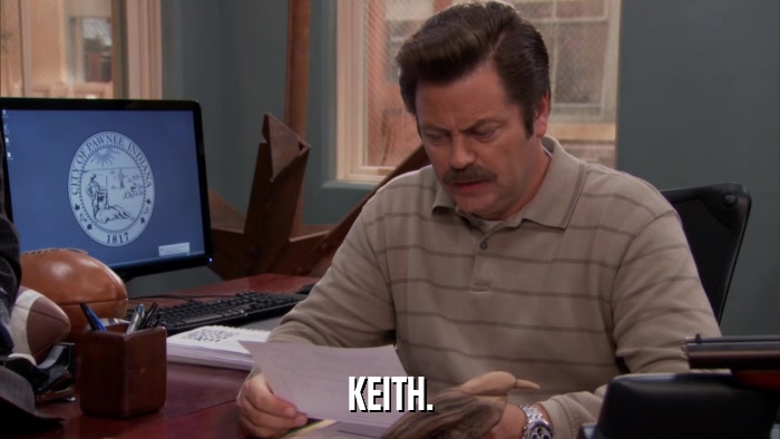 KEITH.  