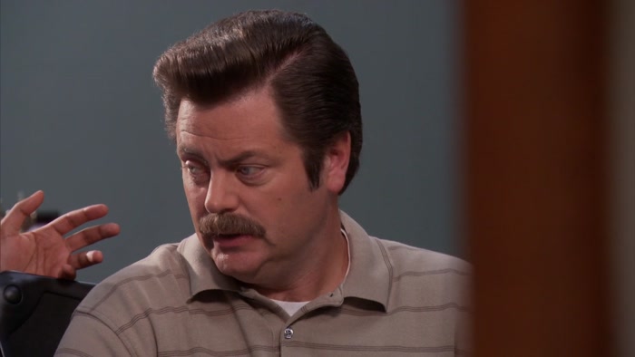 I'M SORRY, RON, BUT I CREATED A LEGACY HERE, 