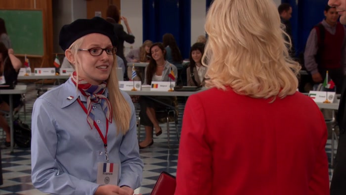 A TRUE PAWNEE MODEL U.N. LEGEND IN ACTION. 