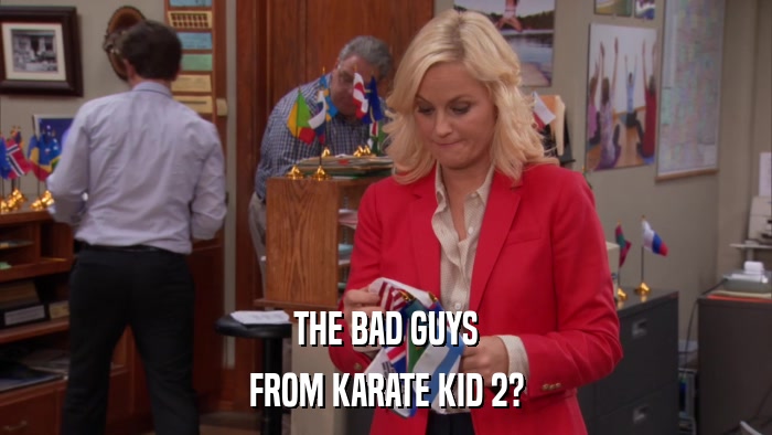 THE BAD GUYS FROM KARATE KID 2? 