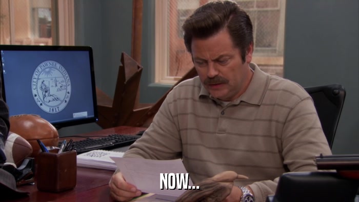 NOW...  