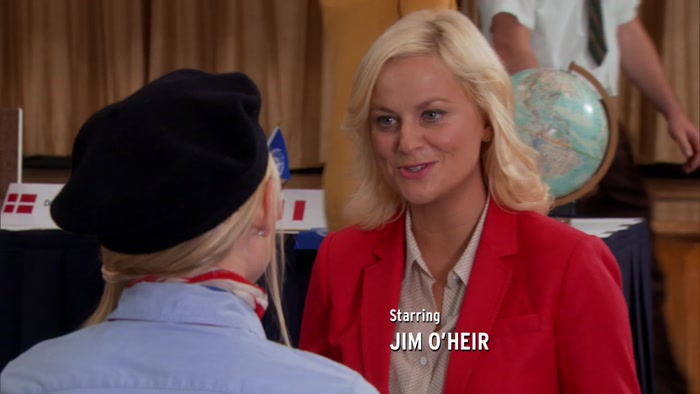- OF COURSE YOU ARE. - BONJOUR, MADAME AMBASSADEUR. 