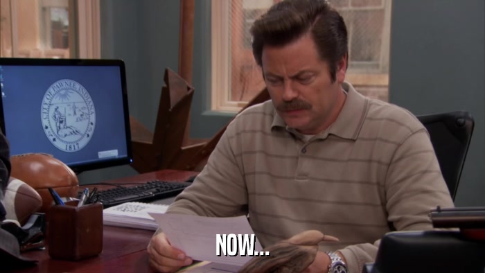 NOW...  