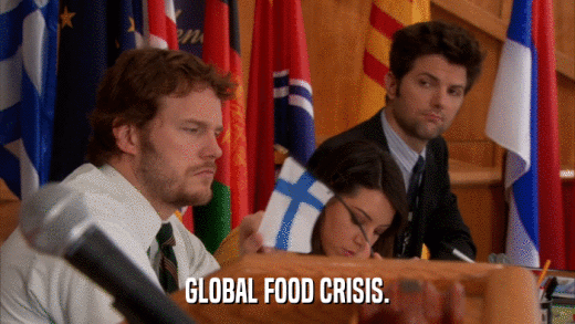 GLOBAL FOOD CRISIS.  