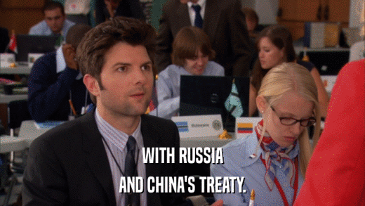 WITH RUSSIA AND CHINA'S TREATY. 