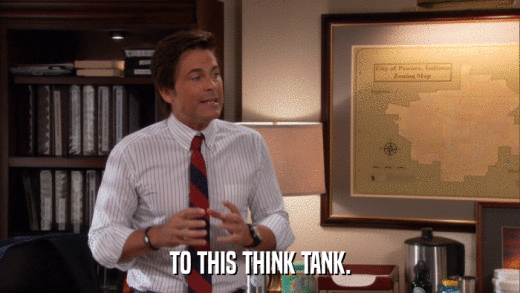 TO THIS THINK TANK.  