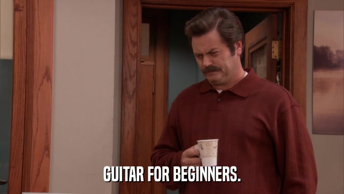GUITAR FOR BEGINNERS.  