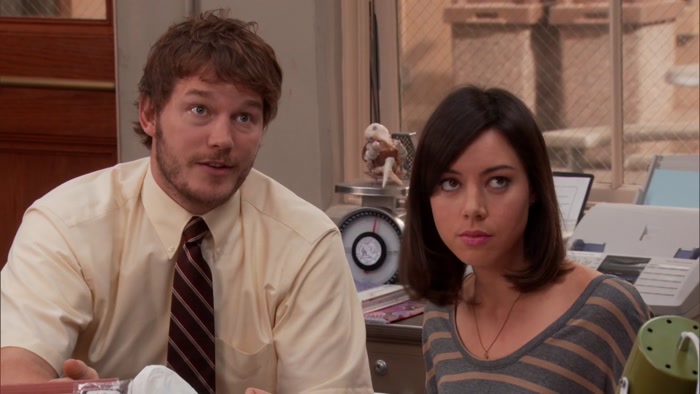 NO OFFENSE, RON, BUT APRIL'S WAY SOUNDS WAY EASIER. 