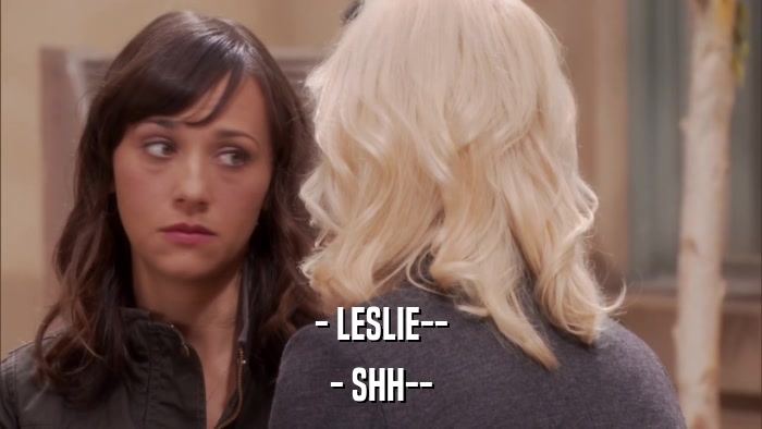 - LESLIE-- - SHH-- 