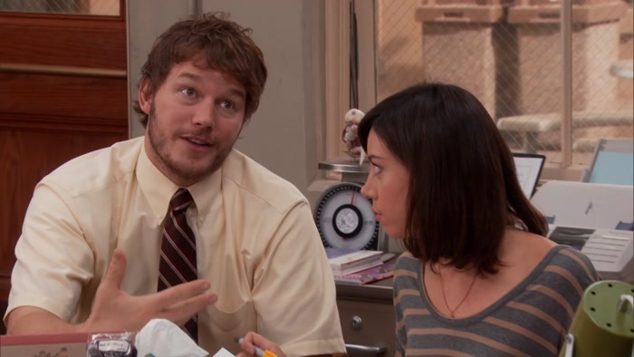 NO OFFENSE, RON, BUT APRIL'S WAY SOUNDS WAY EASIER. 