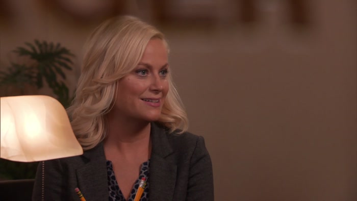 NO, LESLIE, NO, LISTEN TO ME. 
