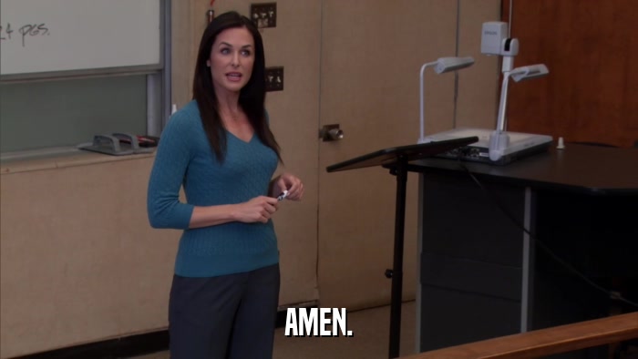 AMEN.  