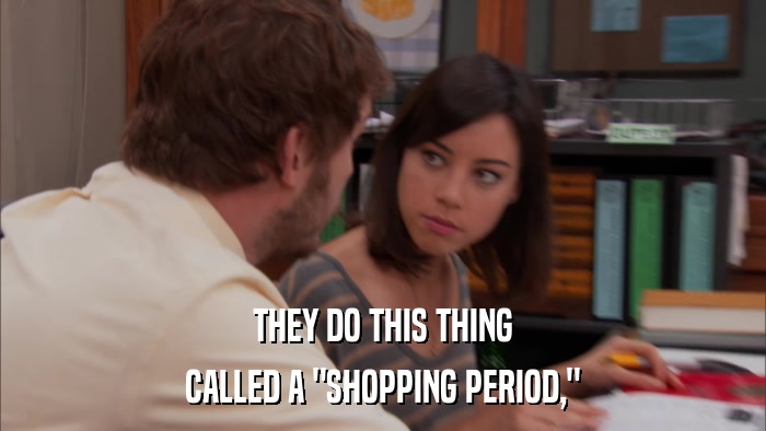 THEY DO THIS THING CALLED A 