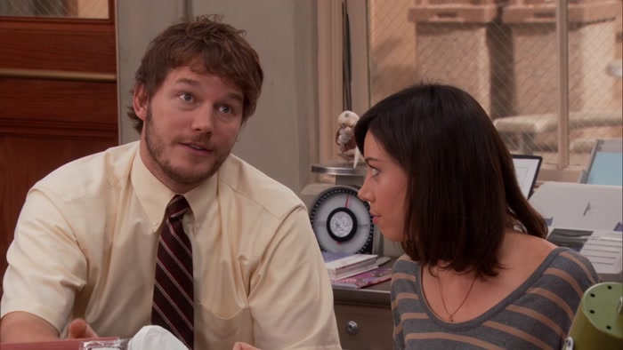 NO OFFENSE, RON, BUT APRIL'S WAY SOUNDS WAY EASIER. 
