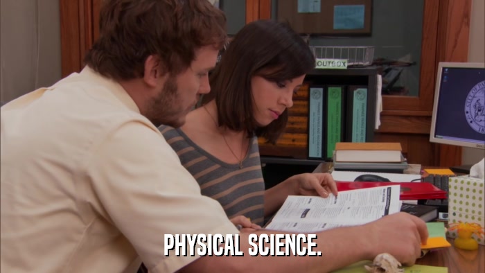 PHYSICAL SCIENCE.  