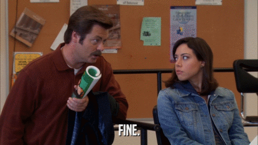 FINE.  