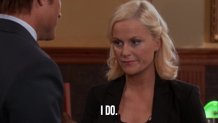 I DO.  